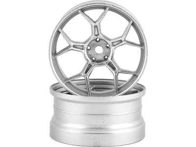 DSCDF005 Feathery Split Spoke Drift Rim  Chrome   2   6mm Offset 