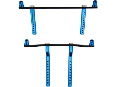 ECT2931G06 Aluminum and Cf Front / Rear Body Mount Posts ECX 2wd Torment Ruckus