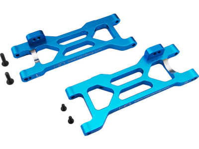 ECT5606 Blue Aluminum Rear Suspension Arms - ECX 2WD