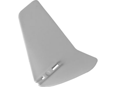 EFLH2228W Vertical Fin White without Decals: BMCX
