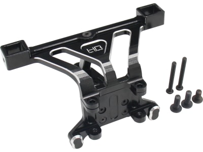 ERVT29M01 Aluminum Front Body Mount  Black  - E-Revo 2