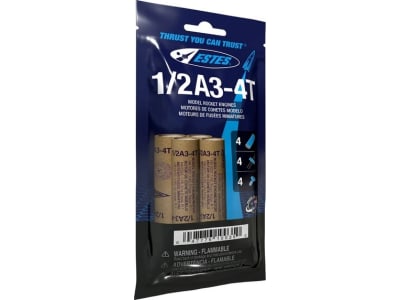 EST10035 1 / 2a3-4t Model Rocket Engines 4pk