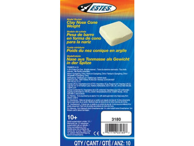 EST3180 Clay Nose Weight 10