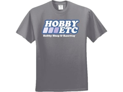 ETC161314 grey logo t-shirt size large