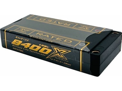 EXA3102 1s 3.7v 8300mah 135c X-Rated LiPo Battery Series