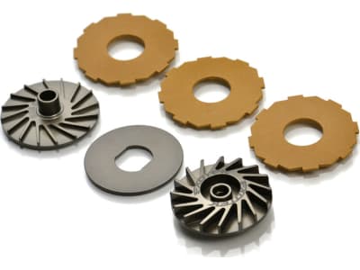 EXO2058 Slipper Set 3 Pad Finned Slipper Set for 22s Drag  /  Mk3