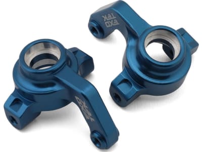 EXO2267 Team Associated Mt10 / Pro4 SC10 Aluminum Hd Steering Hubs  Blue  