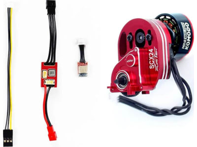 FTK-FUR-2638 Mini Komodo brushless Motor and Micropython Esc Crawlmaster SCX24