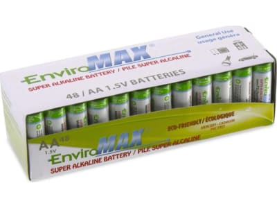 FUG4300X48 Fuji Enviromax AA Alkaline Battery  48 
