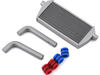 SDWFULLINTKITMS Scale Drift Full Intercooler Kit  Silver   Medium 
