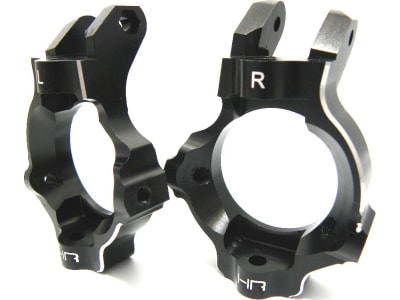 FVE1901 Aluminum Spindle Carrier Caster Block Set: Losi 5ive-T Mini WRC