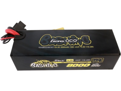 GEA8K4S10E5GT 14.8v 8000mah 4s 100c G-Tech Smart LiPo: Ec5