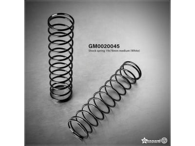 GMA0020045 Medium Shock Spring 19x78mm White