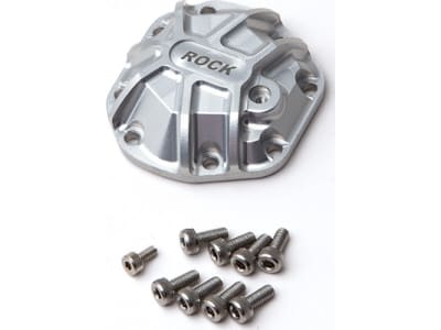 GMA30011 3d Machined Differential Cover Silver for R1 Axle.