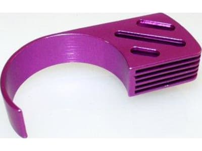 GP0607 Aluminum Purple 6 Fin Motor Heat Sink