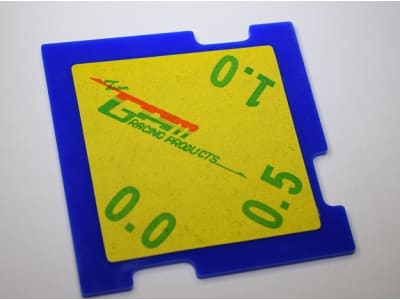 GPMWD500 Plastic Camber Gauge  0-1 Deg 