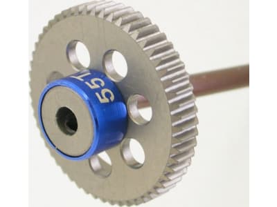 HAG455 55t 64p Hard Anodized Aluminum Pinion Gear