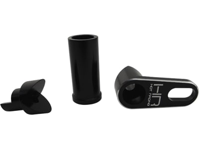 HOR48A01 Black Aluminum Servo Saver Assembly