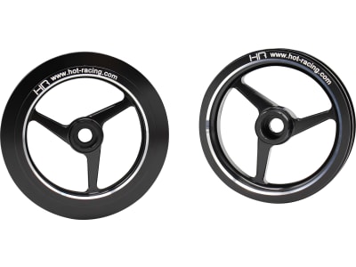 HOR51301 Black Galaxy 3W Wheel set  2 