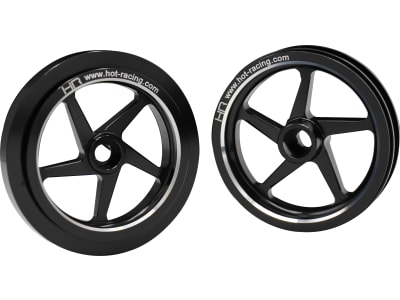 HOR51501 Black Galaxy 5w Wheels Set  2 