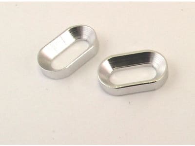 HOR88908 Hot Racing Silver Motor Mount Oval Washer