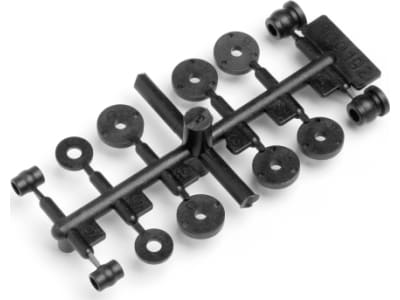 HPI100328 Shock Piston and Ball Set Firestorm