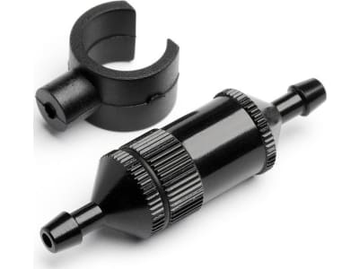 HPI101761 Stone Fuel Filter Small Black Trophy 3.5 / 4.6 Opt