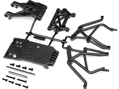 HPI106288 Rear Skid Plate Set