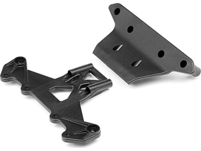 HPI107902 Front Bumper Set WR8 Flux