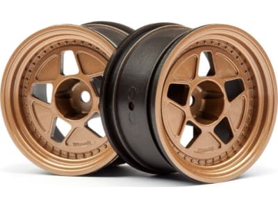 HPI116535 Tarmac R40 Wheel Bronze 52x31mm 10mm Offset 2 pieces for RS4 Spo