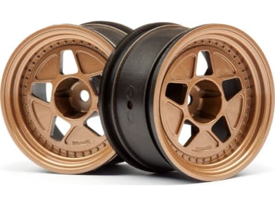 HPI116536 Tarmac R40 Wheel Bronze 52x31mm 15mm Offset 2 pieces RS4 Sport 3