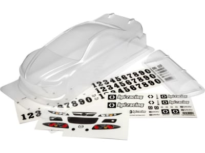 HPI117181LW Clear Type Mps Race Body 190mm light weight