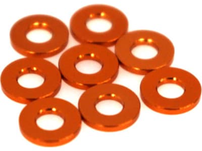 HPI160406 Shim 3x7x1mm Orange / 8pcs
