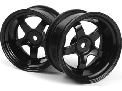 HPI160525 Work Meister S1 Wheel Black 26mm 6mm Os / 2 pieces