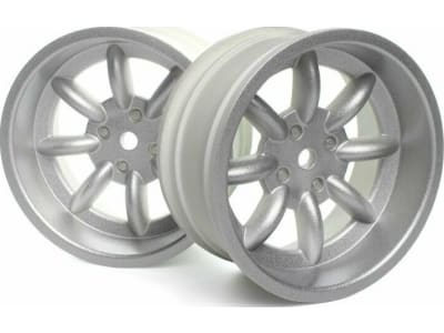 HPI160541 Fs-15 Sport 8 Spoke Wheel Silver 26mm Os 6mm / Pr