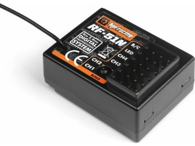 HPI160556 Waterproof Rf-51n 2.4ghz 4 Channel Receiver