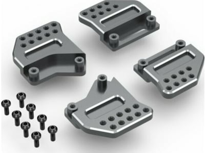 HPI161149 Aluminum Shock Tower Set Gunmetal for Venture18