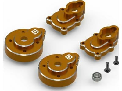 HPI161161 Aluminum Portal Rear Hub Set Orange  /  2 pieces for Venture18