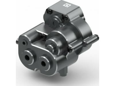 HPI161170 Aluminum Center Gear Box Set Gunmetal for Venture18