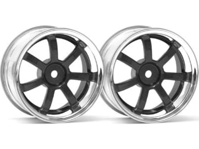 HPI3322 Rays Gram Lights 57s-Pro chrome / Black 3mm Offset