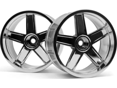 HPI33478 LP35 Wheels MF Type Chrome 9mm Offset  2 