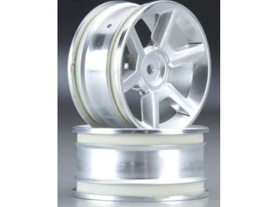 HPI33471 HPI33471 Gt Wheels Silver 6mm Offset  2 