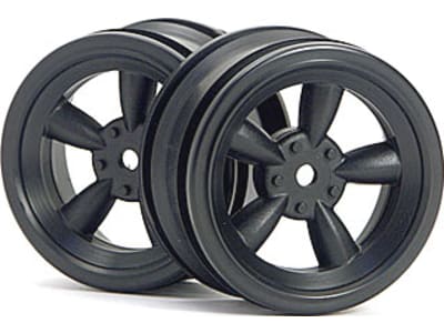 HPI3816 Vintage 5-Spoke 26mm Black 0mm Offset  2 