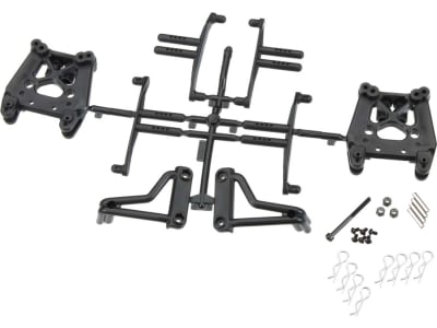 HPI105312 Shock Tower / Body Mount / Roll Bar Set Svg XS