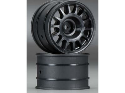 HPI107970 WR8 Rally Off-Road Wheels Black 48x33mm  2 