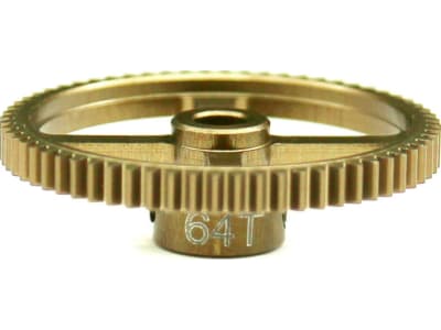 HRG6464 64t 64p Hard Anodized 7075 Pinion Gear