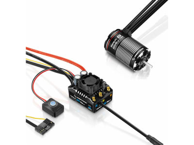 HWI38020387 Xerun Axe R3 Esc + 2300kv 2-4s 540 R2 Motor Combo Compact Can S