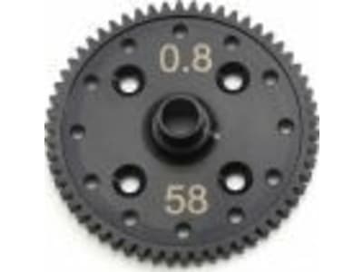 KYOIFW639-58S Light Weight Spur Gear 0.8m / 58t / Mp10 / W / If403c  Ifw639-58s