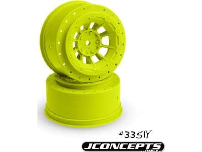 JCO3351Y Hazard Slash Rear / 4X4 Wheels Yellow  2 