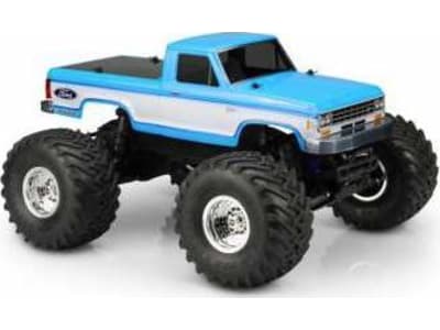 JCO0298 1985 F0rd Ranger Body for Tra Stampede /  Stampede 4x4 Clear